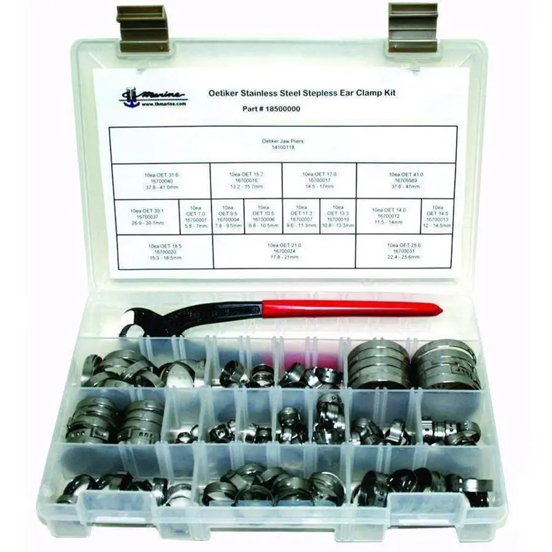T-H Marine Oetiker Stepless Clamp Kit – Includes Clamps And Precision Pliers [18500000] 1