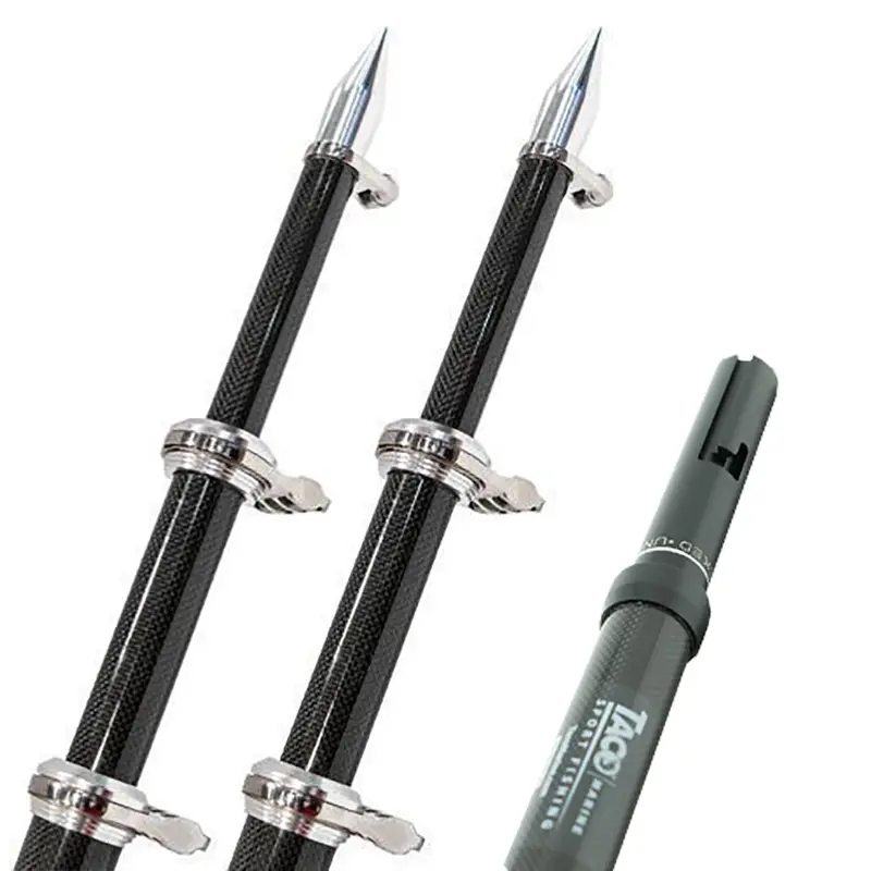 Taco 20-Inch Carbon Fiber Twist-Lock Outrigger Poles For Gs-450, Gs-500, And Gs-1000 Bases 1