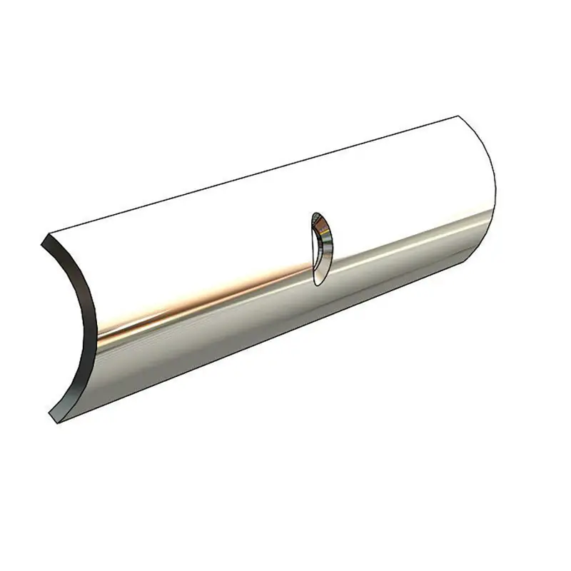 Taco 304 Stainless Steel Hollow-Back Rub Rail Insert – 3/4" × 6' (S11-4511P6-1) 1