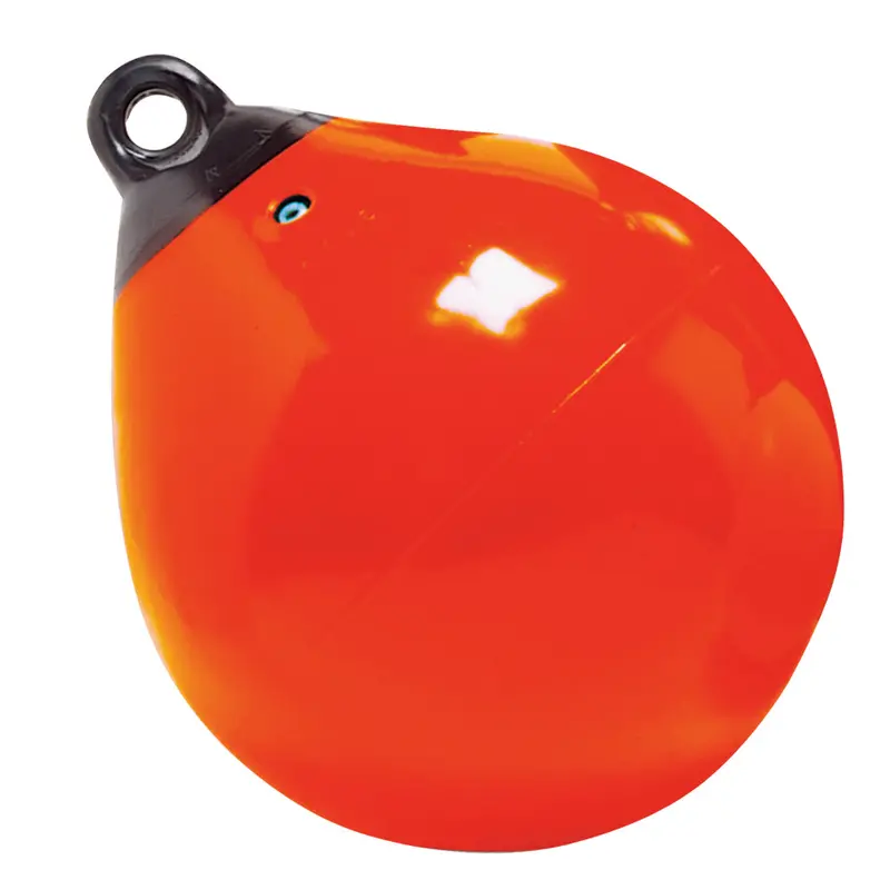 Taylor Made 61149 18-Inch Tuff End Inflatable Vinyl Buoy – Orange 1