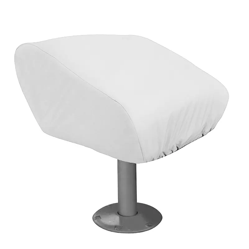Taylor Made Vinyl Folding Pedestal Boat Seat Cover – White [40220] 1