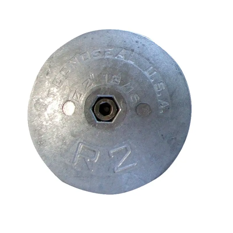 Tecnoseal R2Al Aluminum Rudder Anode – 2-13/16" Diameter 1