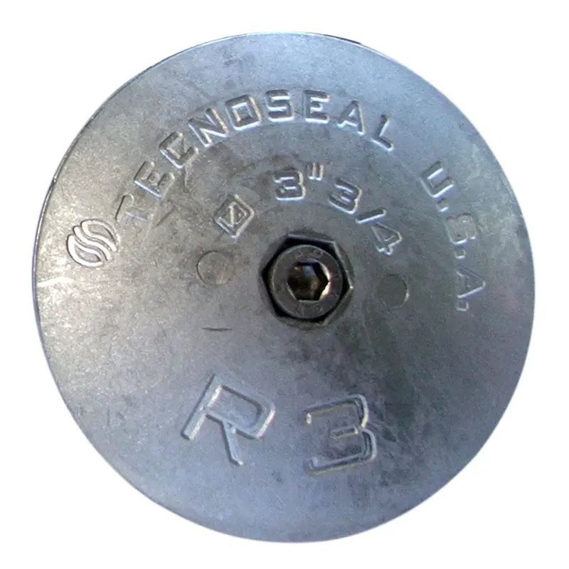 Tecnoseal R3Mg Magnesium Rudder Anode – 3-3/4" Diameter 1