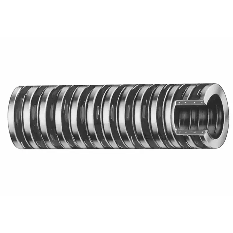 Trident Marine 1.125-Inch Heavy-Duty Fda-Approved Pvc Bilge & Livewell Hose – Clear With Black Helix – Sold By The Foot (Model 147-1186-Ft) 1