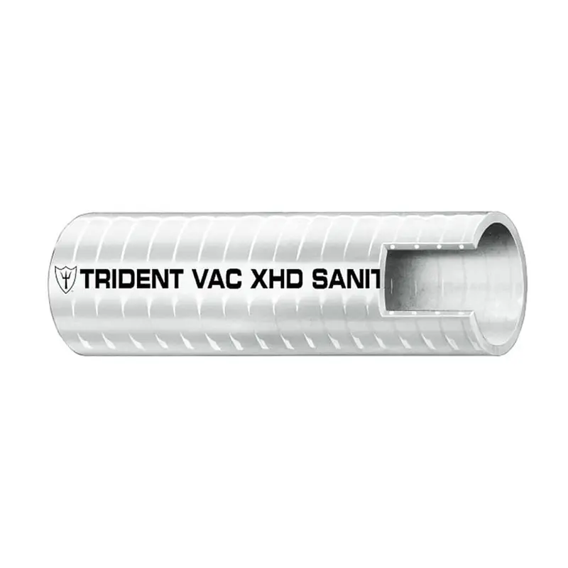 Trident Marine 1-Inch Vac Xhd Sanitation Hose – Rigid Pvc Helix, White – Sold By The Foot (Model 148-1006-Ft) 1