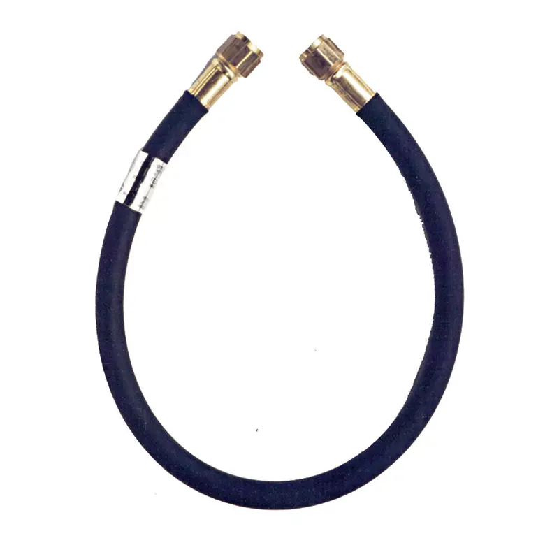 Trident Marine 20-Foot High-Pressure Lpg Supply Hose – 3/8" Female Swivel Flare Fittings (Both Ends) 1
