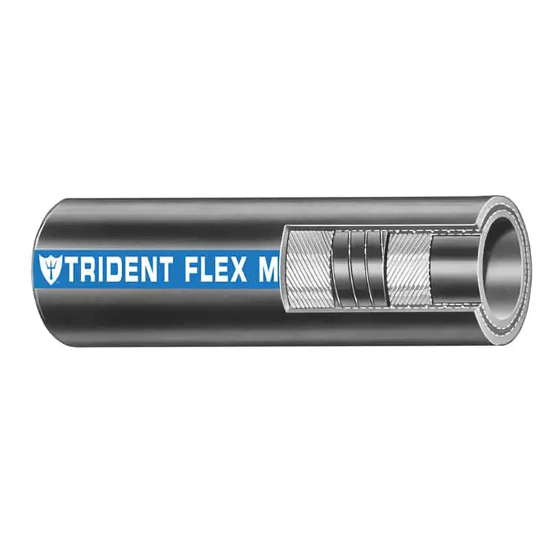Trident Marine Black Flexible Wet Exhaust Hose – 1-1/4-Inch Id, Sold By The Foot [100-1146-Ft] 1