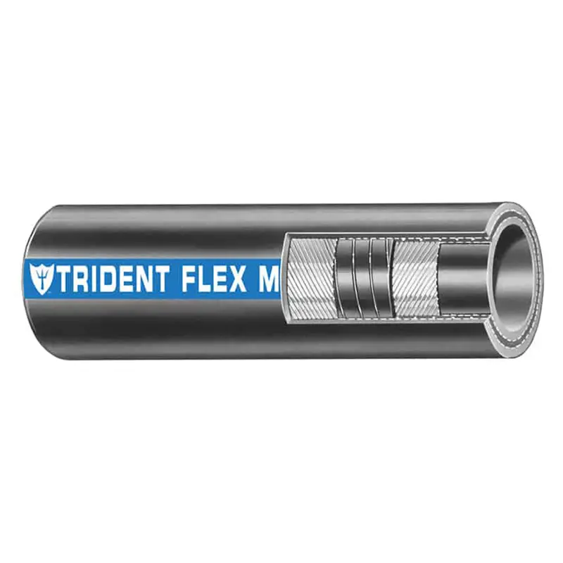Trident Marine Black Flexible Wet Exhaust Hose – 3/4-Inch Id, Sold By The Foot [100-0346-Ft] 1