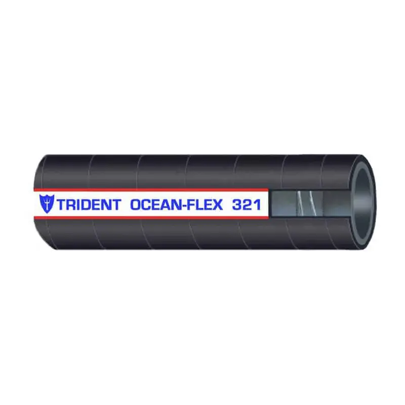 Trident Ocean-Flex 1.5" X 50' Multipurpose Marine Hose 1