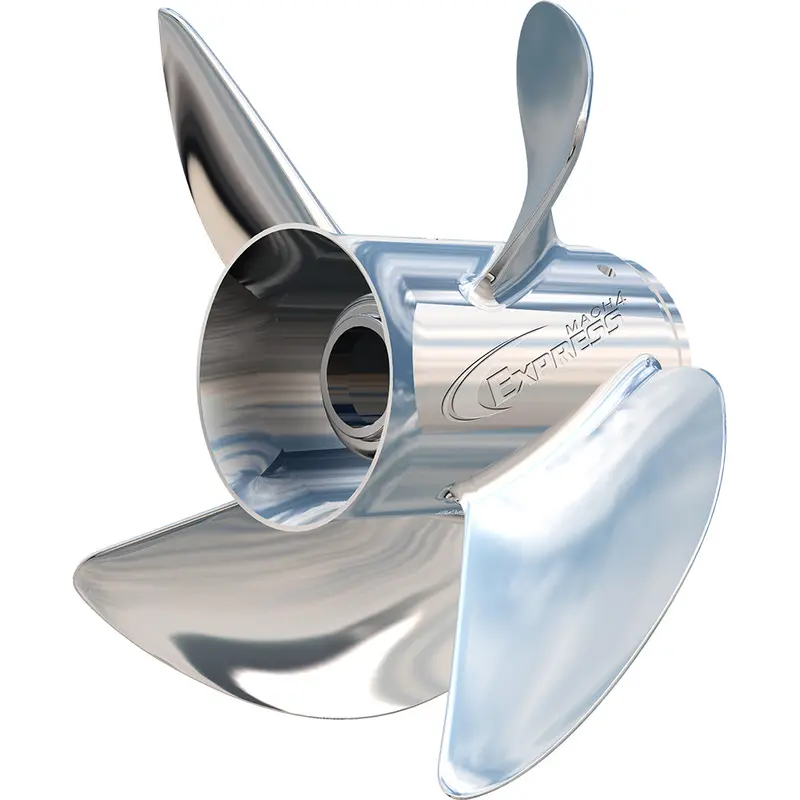 Turning Point Express Mach4 Stainless Propeller – Left-Hand, 4-Blade, 13.25" X 17" [31431740] 1