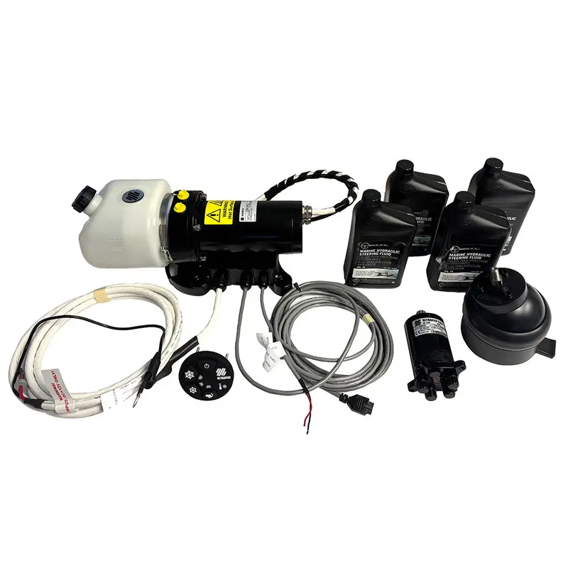 Uflex Masterdrive 40Cc Tilt-Mount Helm Retrofit Kit – Single Station Steering System 1