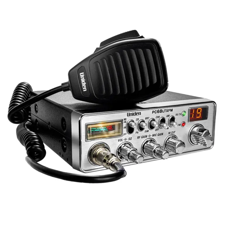 Uniden Pc68Ltxfm Dual-Band Am/Fm Cb Radio With Built-In Microphone 1