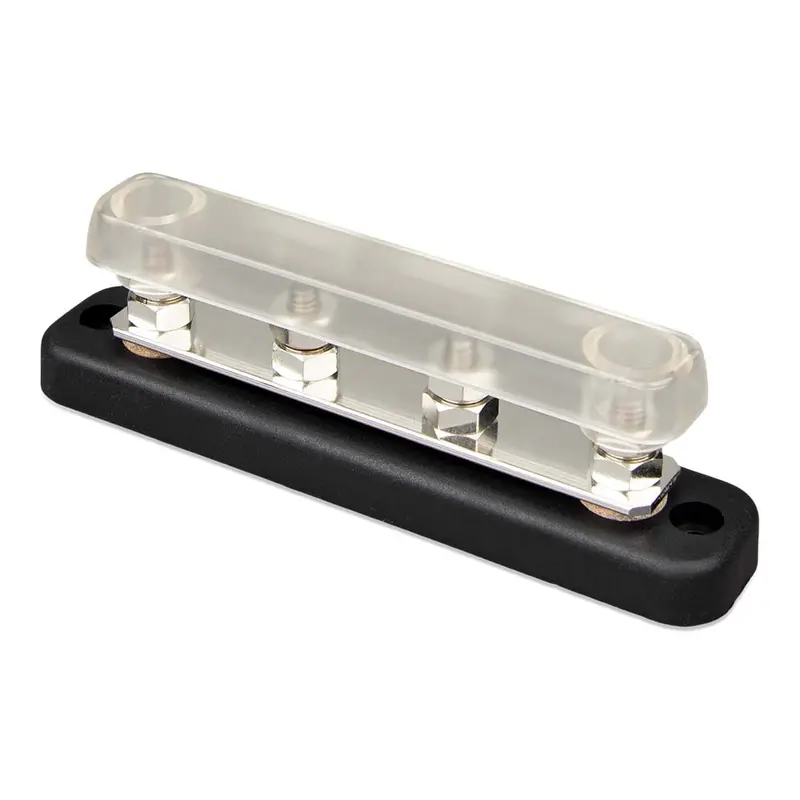 Victron 150A Four-Pole Busbar With Cover And Four 1/4" Terminal Ports (Vbb115040020) 1
