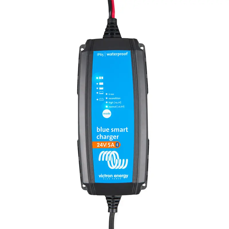 Victron Bluesmart Ip65 24V/5A Battery Charger – 120V Nema 1-15P, Ul-Certified 1