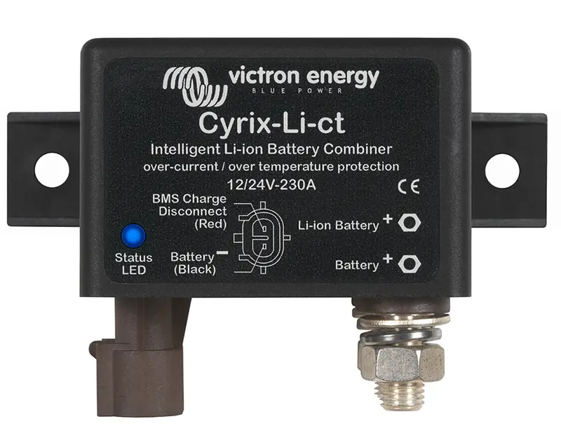 Victron Cyrix-Li-Ct 12/24V Intelligent Lithium Battery Combiner – 230A Rating [Cyr010230412] 1