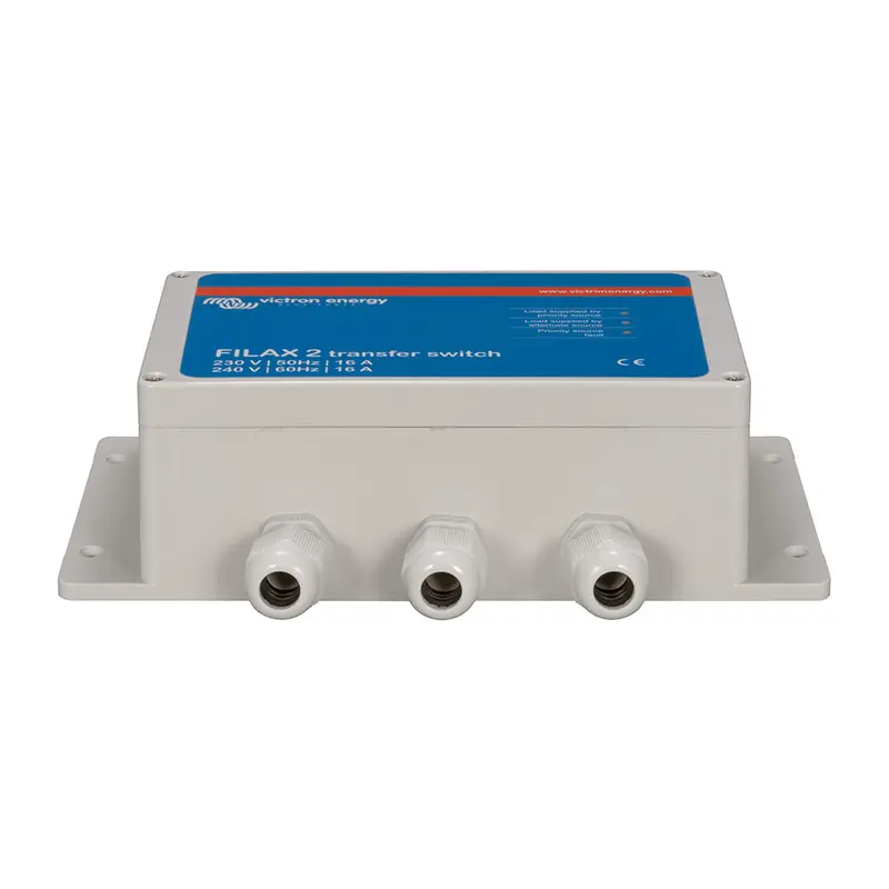 Victron Filax 2 Automatic Transfer Switch – 110–120V Ac, 50/60Hz Dual-Frequency Support [Sdfi0000110] 1