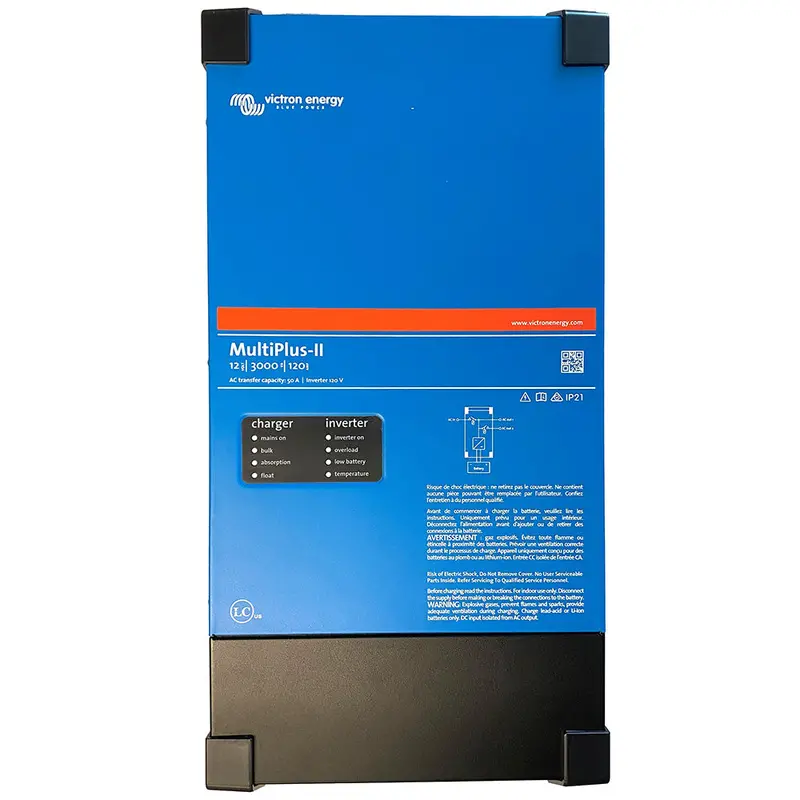 Victron Multiplus-Ii 12V 3000Va Inverter/Charger – 120–50A, 120V Output, Ul Certified 1