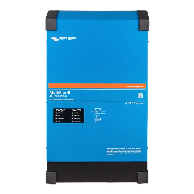 Victron Multiplus-Ii 48V 5000Va Inverter/Charger With 70A Battery Charging & 95A Transfer Switch – 120V, 50/60Hz (Pmp482505300) 1