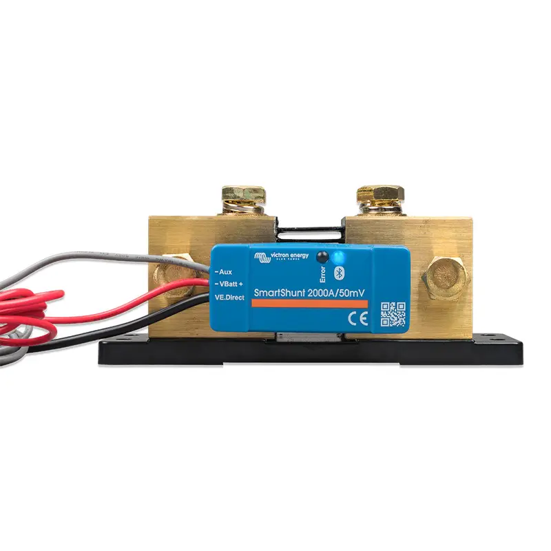 Victron Smartshunt 2000A Battery Monitor – Ip65-Rated, Bluetooth-Enabled, 50Mv Shunt [Shu065220050] 1