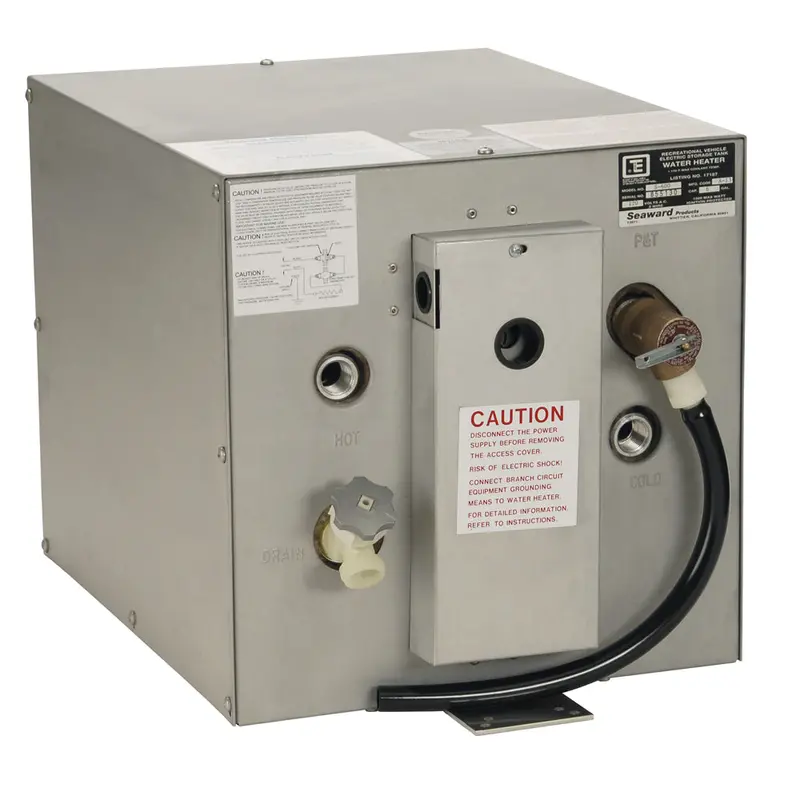 Whale Seaward S600 6-Gallon 120V Hot Water Heater – Rear-Mount Heat Exchanger, 1500W [S600] 1