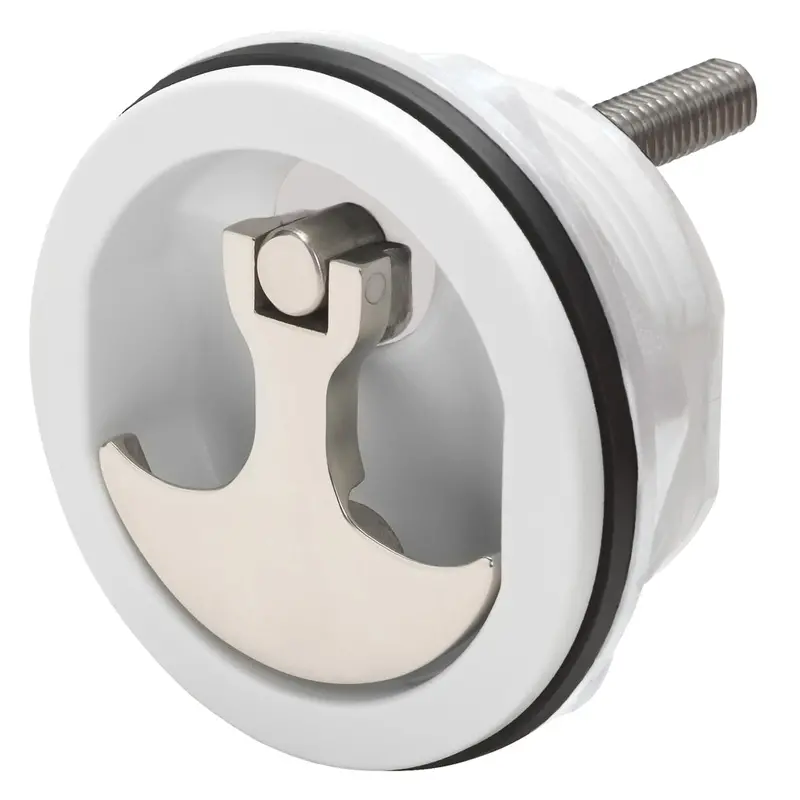 Whitecap 6230Wc Compression Handle – Non-Locking Nylon And Stainless Steel Design, White Finish 1