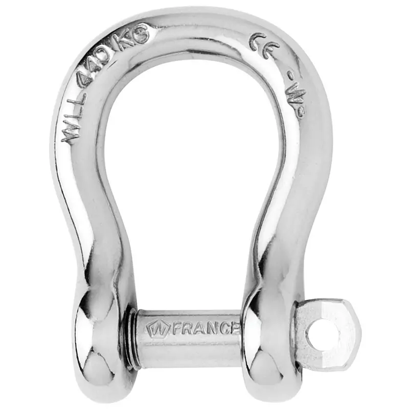 Wichard 5Mm Captive-Pin Bow Shackle (3/16") – Model 1442W 1
