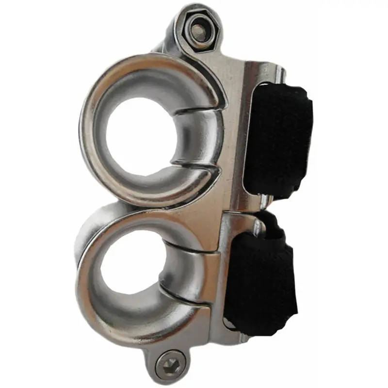 Wichard Double Fairlead With Webbing Strap And Velcro Closure – 25Mm Mounting Base 1