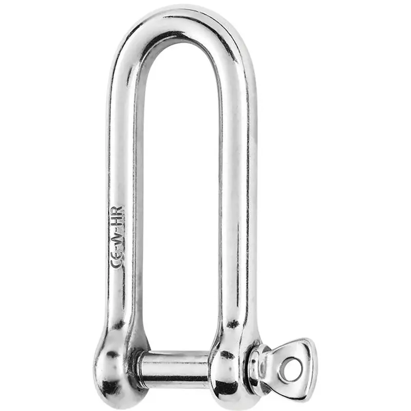 Wichard Hr Long D-Shackle – 10Mm (25/64") Diameter – Extended Reach Design (11215W) 1