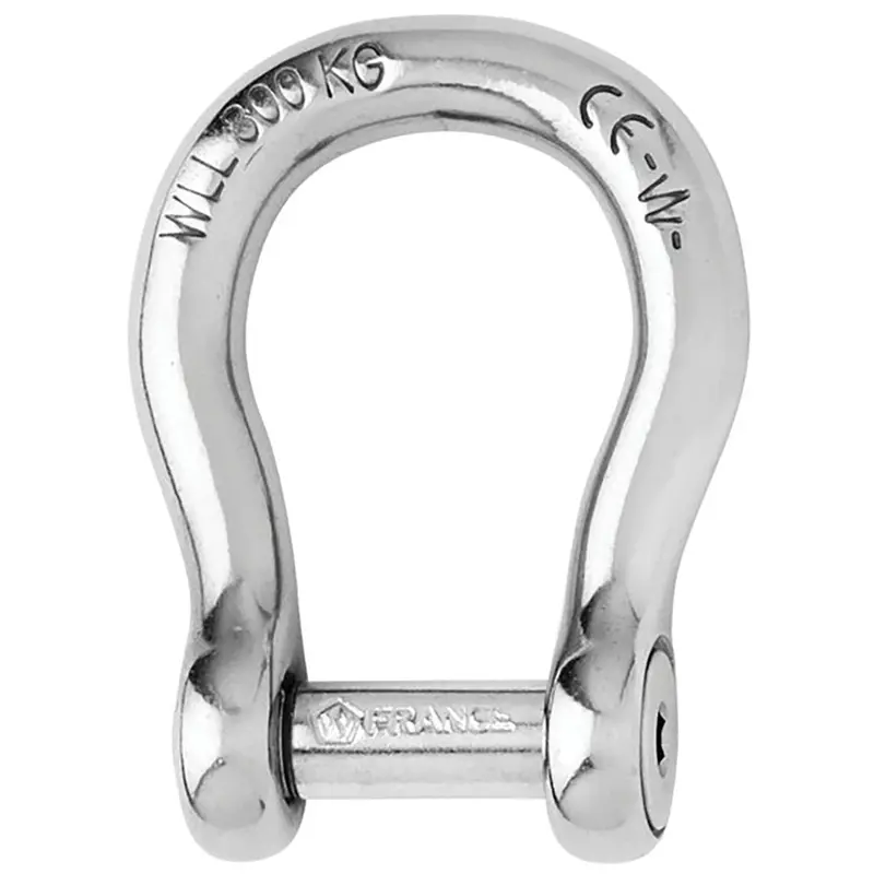 Wichard Self-Locking Bow Shackle – 12 Mm (15/32 In) Allen Pin Secured 1