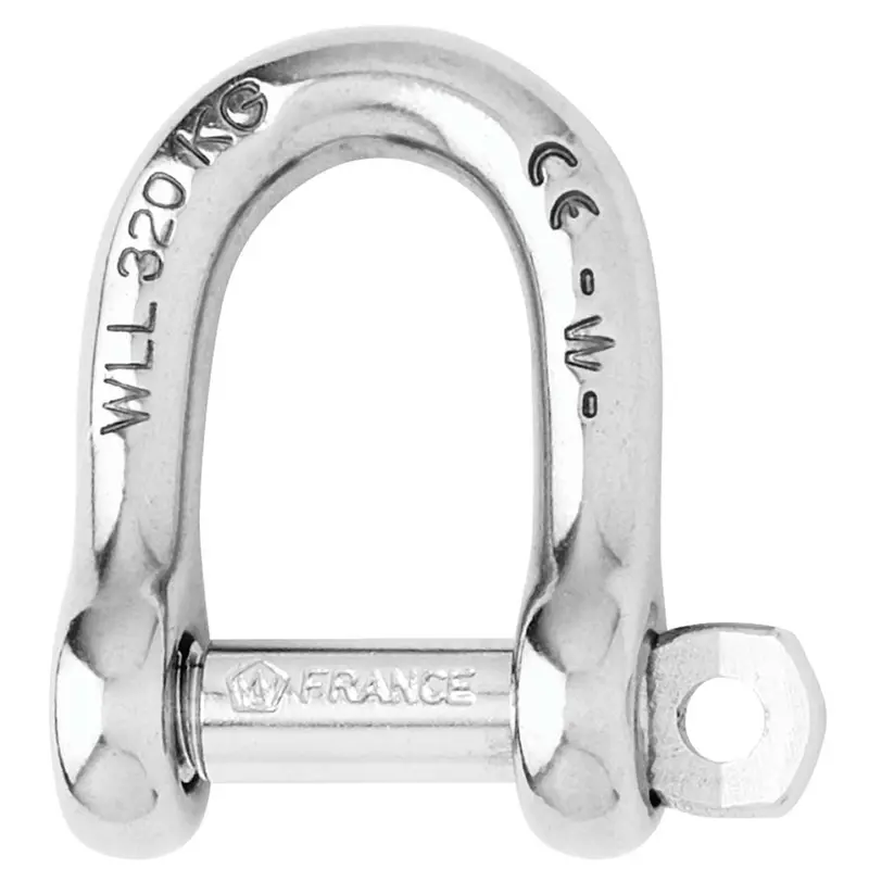 Wichard Self-Locking D-Shackle – 5Mm (3/16") Diameter 1