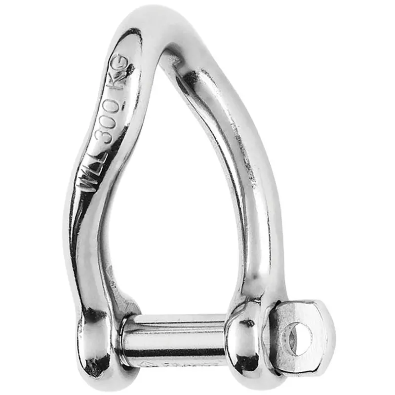 Wichard Self-Locking Twisted Shackle – 10 Mm (13/32 In) Torsion-Resistant Design 1
